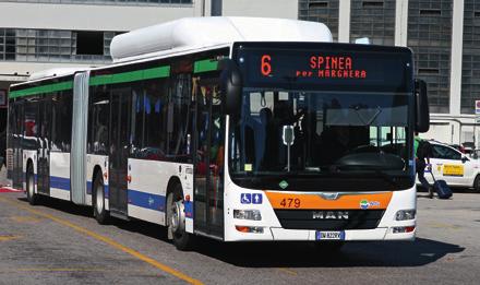 As such, MAN natural gas buses easily comply with the stringent Euro 6 emission standard, without using extensive filter technology and expensive additives.