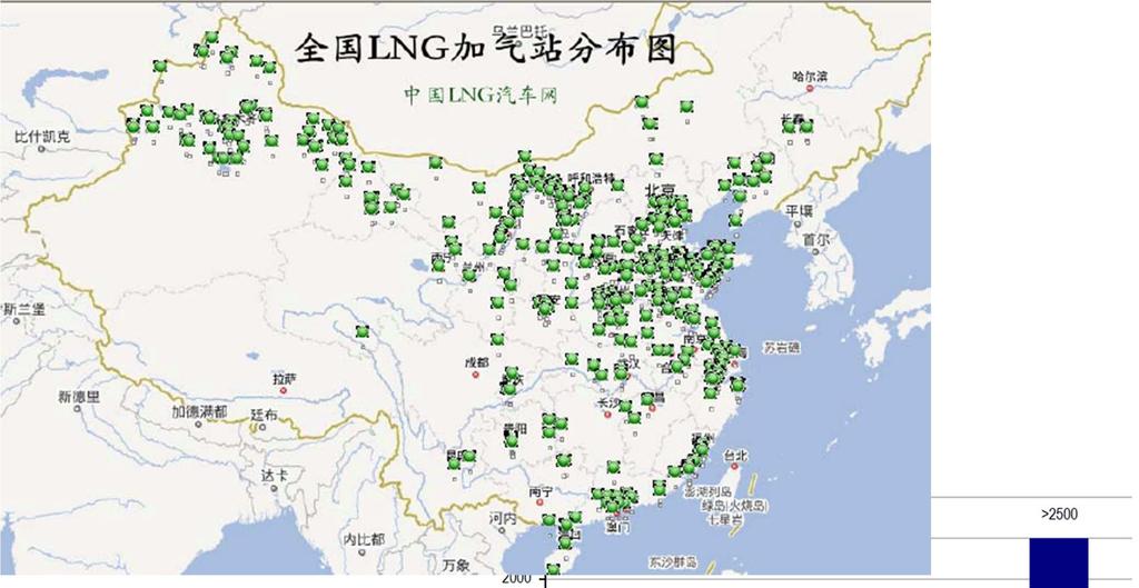 China Natural Gas LNG Refueling Infrastructure LNG stations According to the