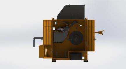 Machine design Drive unit / hydraulic unit Direct drive without transmission (left side) - V-belt drive -