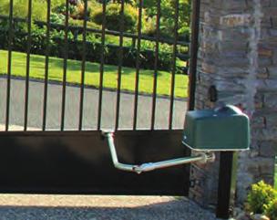 R3 AND R5 ROTARY SWING GATE These robust rotary swing gate operators allow for fast, smooth and quiet operation of the gate.