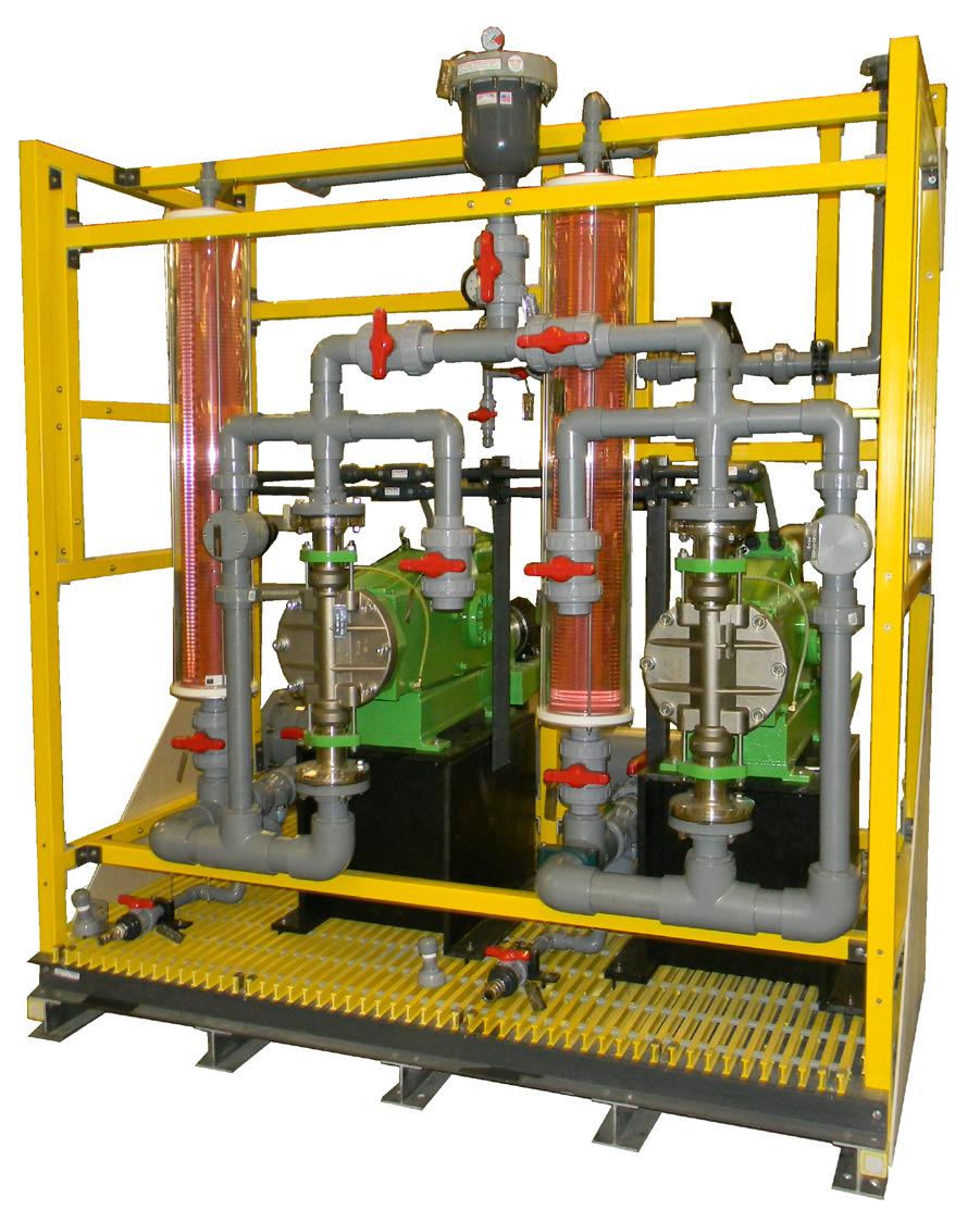 Our skid systems are built with an intuitive layout for easy maintenance and