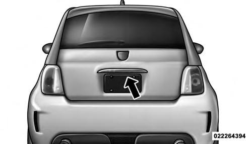 26 THINGS TO KNOW BEFORE STARTING YOUR VEHICLE To open the liftgate, squeeze the liftgate release handle and pull the liftgate open with one fluid motion. Liftgate Handle WARNING!