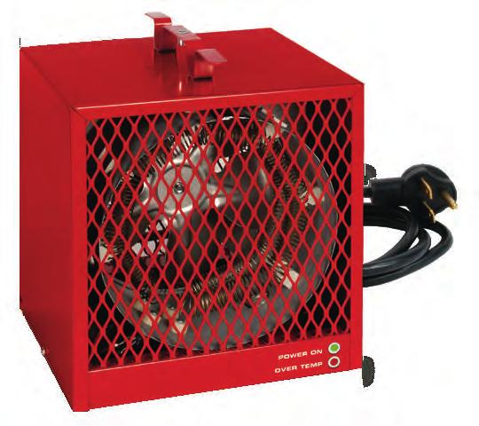 Portable Heaters 2016 Prices valid December 1-31, 2016 Multi-Purpose Portable Heaters Housed in a 20-gauge steel casing, the