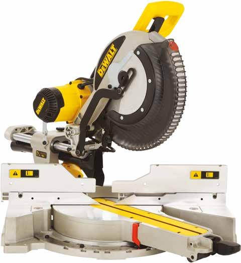 CAPACITY COMPACT ALL-ROUND 305MM SLIDING MITRE SAW Compact portable design.