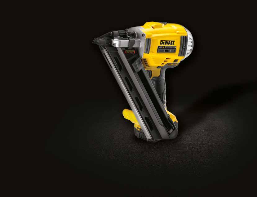 50 40 30 20 10 0 10 20 FRAMING NAILER 2-SPEED WITH 5.0AH TECHNOLOGY COMING SOON FINISHING NAILER 16 GAUGE WITH 5.