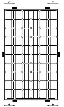 minimum dimensions (catch width of 5mm and length of 30mm) as shown in Figure 4. The array rails must support the bottom of the modules and must be continuous pieces (no breaks in the rail).
