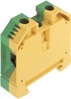 to DIN 46 228/ mm 2 AG conductor Nr. Max. clamping range in mm 2 /Gauge pin acc. to 60 947-7- Size Support block ) Green/yellow emid DEK Standard S hite neutral DEK S S indiv.