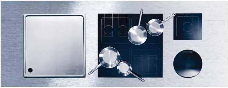 The Module Line Family Tree Garland offers a wide selection of cooking surfaces, a much