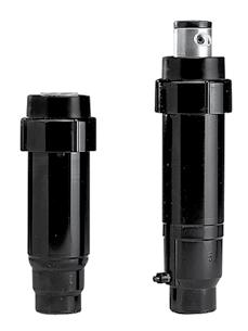 of Spray 43 18' 8" Check-O-Matic Valve in Head Effluent High pressure with low flow nozzles creates a misting effect to bring the ambient temperature down and reduce turf stress Twelve fixed arc