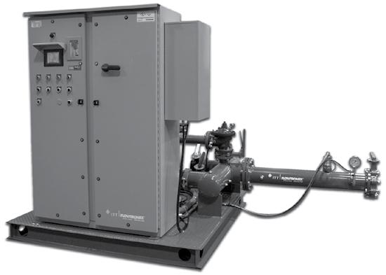 ITT Flowtronex Pump Stations Silent Storm Vertical and Horizontal Specifications Toro central control ready with dynamic interaction NEMA 4 enclosure provides optimum weather resistance for vital