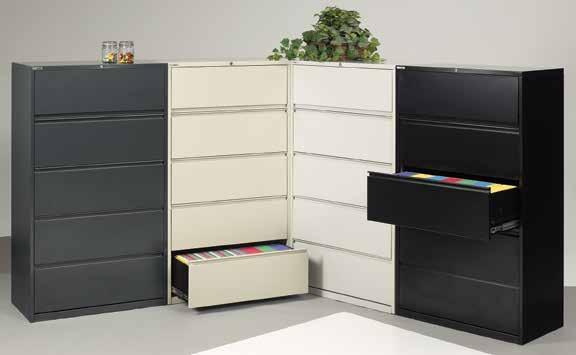 Metal Files, Storage & Pedestals ST423618 42 High Storage Cabinet with 1 Adjustable Shelf Overall Max: 36W x18d x 42H Carton Wt: 81 lbs. Cube: 3.