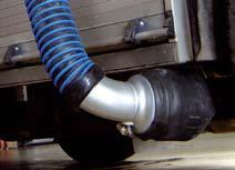 Air vent for quick and safe exits The air pressure in the nozzle is released quicker than in other systems.