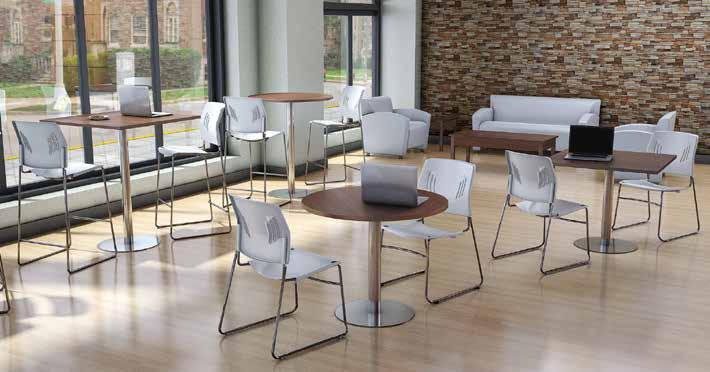 All Performance stacking chairs are of heavy duty construction and built to be both functional and comfortable.