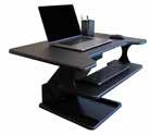 Holds two monitors weighing up to 13 lbs each. Clamps on to worksurface or mounts in grommet hole. Silver finish. Single Monitor Arm Features adjustable tilt and height.