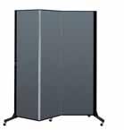 screenflex room dividers accessories Screenflex Room Dividers Sound absorbing panels Ships fully assembled Full length hinges Tack-able panels Self leveling casters Stable wide steel frame Designer