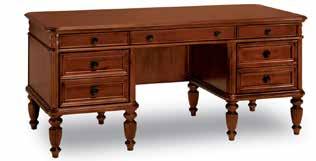 antigua Collection casegoods D O C A Antigua brings enchanting details to office environments with an expanded line-up to furnish any office. Lightly carved and featuring a West Indies Cherry finish.