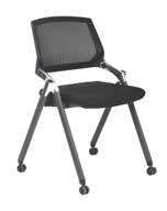 8 D x 37 H Seat: 18.5 W x 1.9 H List $639 seating NEW Pissarro Nesting Chair without Arms Model No.