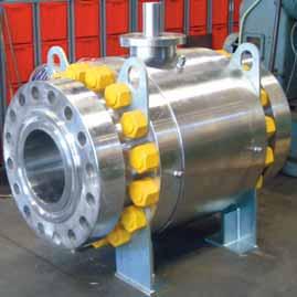 UPON REQUEST BW compact flange or HUB ends; Double piston effect; Body relief of valve for liquid line service; Emergency