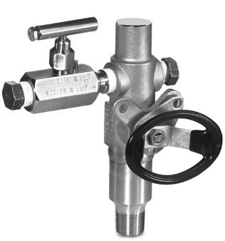 Instrumentation Valves Instrumentation valves (can be used as process valves) Series 6400 valve The TBV Series 6400 valve includes all of the advanced TBV ball valve features in a fire-safe design