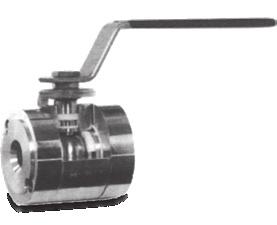 Three-Piece Ball Valves For threaded and welded end connections Series 1100 valve Along with all of the features and versatility of a three-piece valve, the TBV Series 1100 valve incorporates a