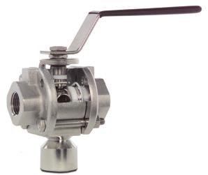 Series 5100 valve (fabricated from Series 1100 valve) Cameron s TBV brand offers the Series 5100 diverter valve to accomplish what would otherwise require two or more two-way valves.