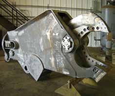 Rebuild components include: Upper and lower jaws Main shaft Cylinder Brackets Parent material that no longer supports the blades Competitive brand attachments Upper and lower jaw knife edges that no