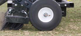 A large variety of towing machines can be used to pull the PR72: Garden Tractors, 4 Wheelers, Gators, etc.