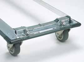 SUPER ERECTA TRUCK CASTERS & ACCESSORIES Brake Lock/Swivel Lock Combination Casters 11.70 Patented, foot-operated design enables a single pair of casters to serve as swivel, rigid or brake casters.