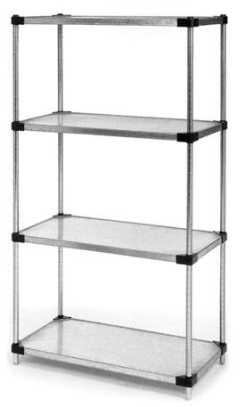 SOLID FLAT SHELF MAXEL Solid Flat Shelf ~ Perfect for application involving spillage.