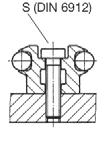 Guideway fixing bolts should initially be lightly tightened (whilst adjustments are made) and then finally tightened to the recommended torque value as per table Torque M a on this page.