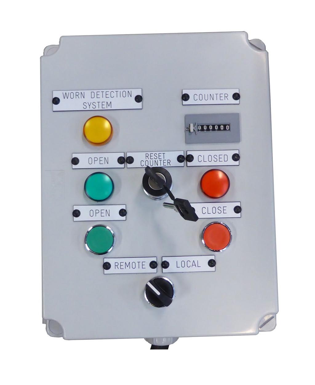 Functions Control box This Disconnector range can be equipped with a control box to operate the