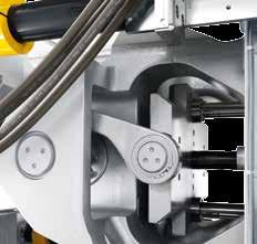 The intelligent adaptive drive unit provides exactly the right amount of energy to activate the hydromechanical movement elements.