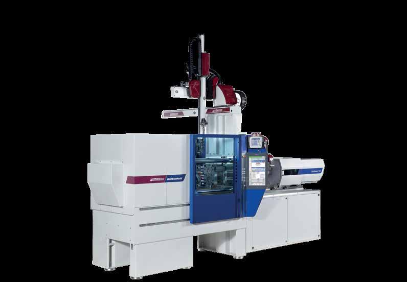 DYNAMIC PRECISE HIGHLY EFFICIENT Optimal sustainability and performance The advantages Dynamic toggle clamping unit with sensitive mold protection High-precision injection units with extreme