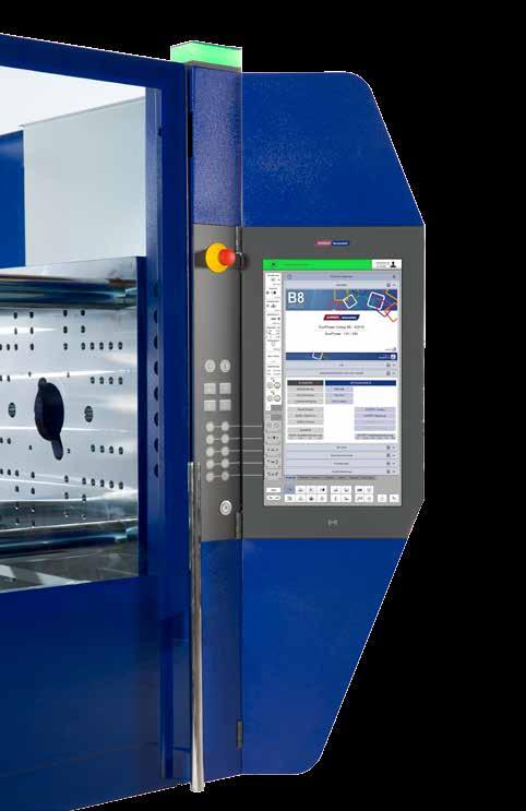 UNILOG B8 Complex matters simplified The new UNILOG B8 machine control system is the WITTMANN BATTENFELD solution to facilitate the operation of complex processes for human operators.