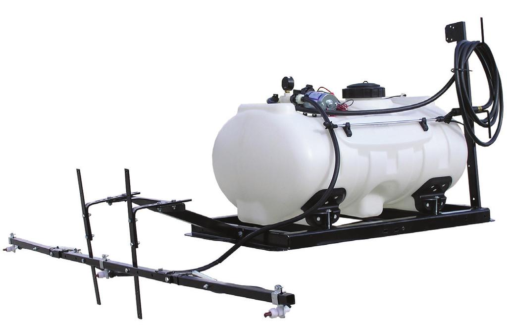 ABS040 Vertical fold capability Skid Mounted Sprayers All-in-one spray units for