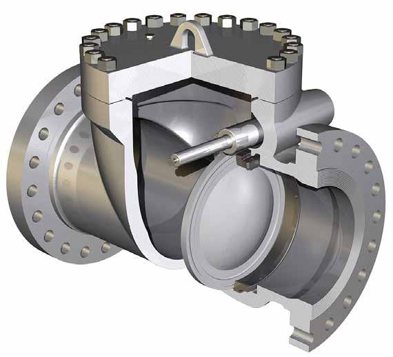 Cameron s check valves are available in a wide range of materials to suit various pressures, temperatures, and service conditions.