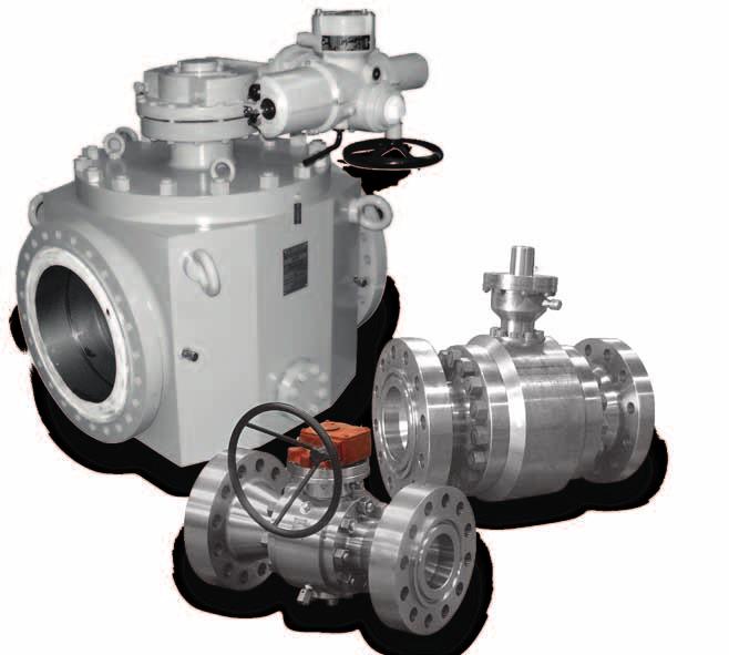 TECHNOLOGY & QUALITY PRODUCTS OMB manufacture since the early 90 a wide range of engineered trunnion mounted ball valves for the oil & gas industry.