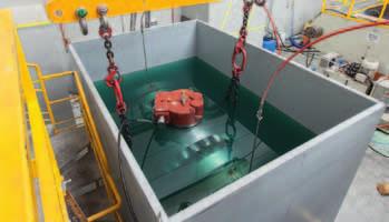 SUBSEA OMB can perform in house all required test to