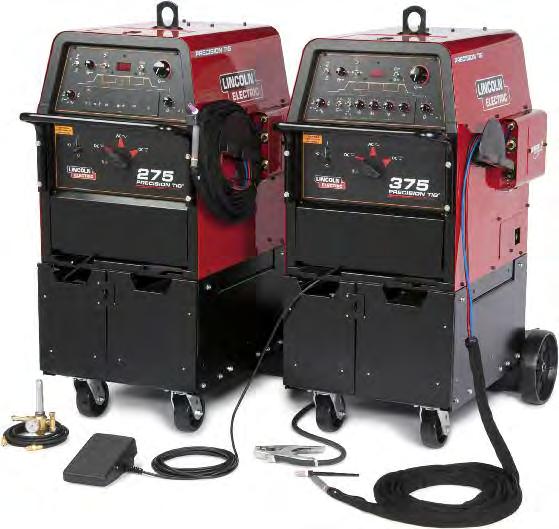 Precision TIG Precision Arc Maximum Control 275 & 375 For fabrication, aerospace, production, motorsports or vocational education, Precision TIG models help you deliver serious code-level quality.
