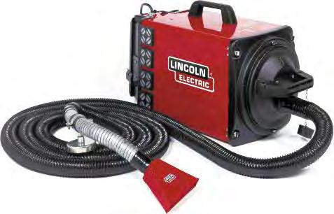 WELD FUME CONTROL Miniflex Portable Welding Fume Extractor Lincoln Electric s Miniflex is a high vacuum system designed for the removal and filtration of welding fumes from light duty welding