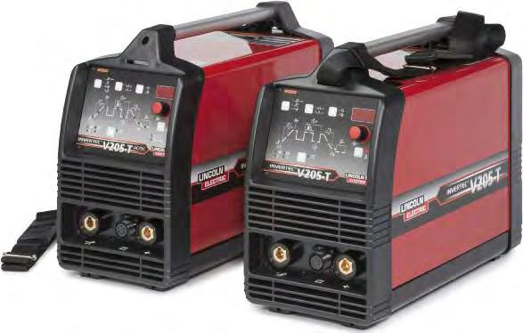 Invertec V205-T DC & V205-T AC/DC Code Quality TIG Welding These compact AC/DC or DC only model TIG power sources are intended for critical TIG welding in maintenance, fabrication, motorsports,
