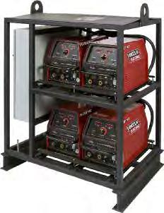 High efficiency design uses less than half the power of other grid systems. Chopper Technology for quality welds with instant control of the arc for superior welding results.