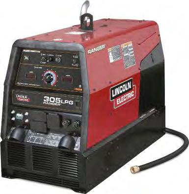 ENGINE DRIVES: COMMERCIAL Ranger 305 G, 305 LPG & 305 D 300 Amp DC Gasoline or Diesel Engine Driven Welder/Generators Whether you run a gasoline or diesel fleet, or require LPG power, these powerful
