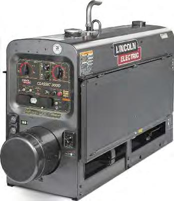 ENGINE DRIVES: INDUSTRIAL Pipeliner 200D Rich Heritage 200 Amp DC Diesel Engine The Pipeliner 200D is a direct descendant of Lincoln s industryrespected 200 amp pure DC generator welders for