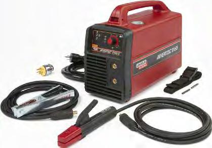 STICK WELDERS Invertec V155- S Portable. Professional. Rugged. Affordable. The Invertec V155-S offers much more than you would expect from a welder this size. Weighing in at just under 15 lbs. (6.