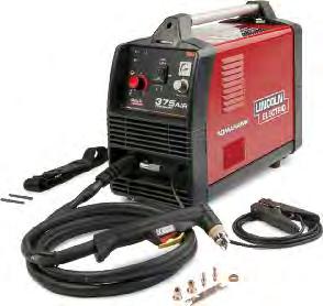 PLASMA CUTTING SYSTEMS Tomahawk 375 Air Plasma Cutting - Anywhere, Anytime The Tomahawk 375 Air plasma cutting system arrives ready to go, for fast and precise cutting.