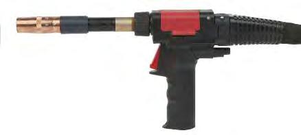Order K493-10 Push-Pull Guns Python -Plus Air-Cooled and Python Water-Cooled Push-Pull Guns The Python -Plus air-cooled push-pull guns feature a Magnum backend that integrates power, gas and wire
