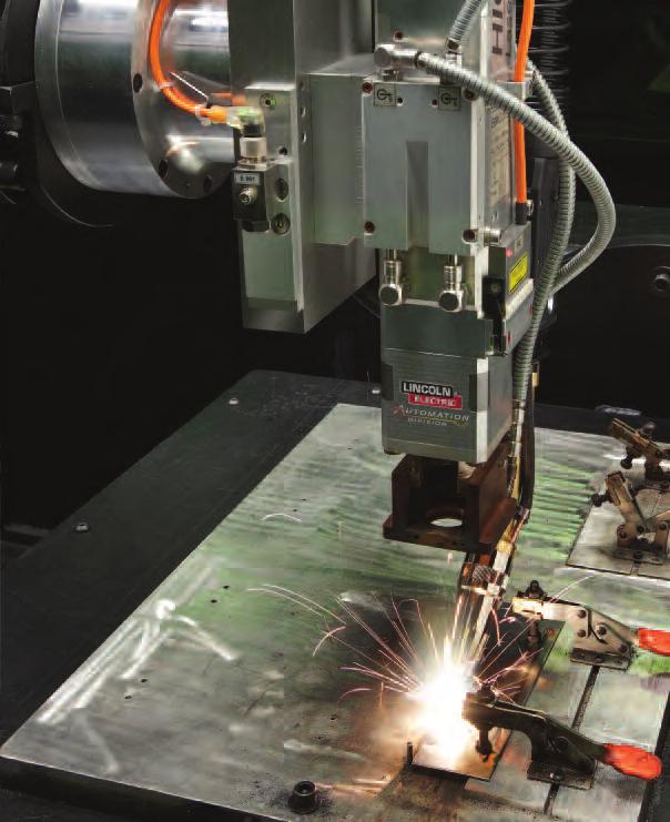 Custom Systems Combine Lincoln Electric s industry leading welding and cutting expertise with the most recognized name in robotics, FANUC, and you have a great robotics solution regardless of your