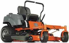 the industry and make mowing a great experience. A full line of attachments are available Rider 18-17.