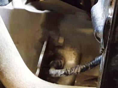 Secure the axles and lower control arms out of your way- don t overstress the brake hoses e.